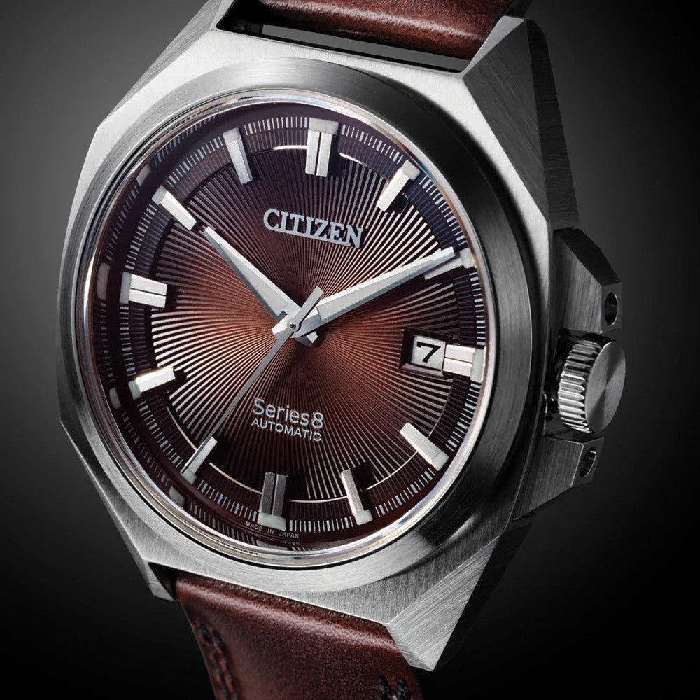 citizen series 8 premium model mens automatic watch nb6011-11w