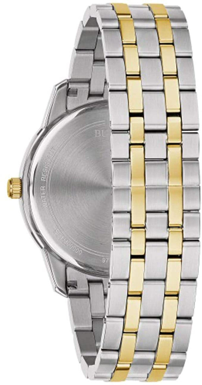 starbuy Bulova Slimline Diamond Sutton Series Mens Watch 98D165