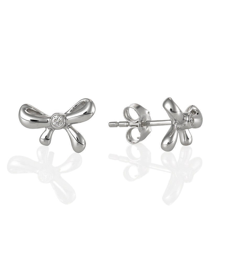 Diamond Stud Earrings 0.04ct -2 IGE7654