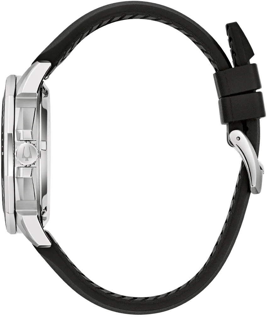 bulova marine star precisionist mens stainless steel watch 96b432