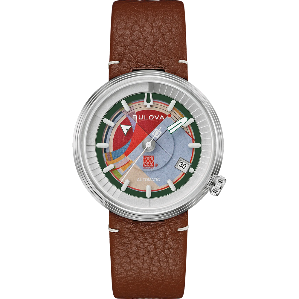 Bulova Frank Lloyd Wright David & Gladys Wright House 38mm 96B486