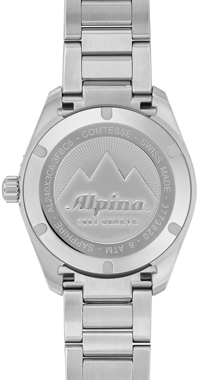 Alpina Comtesse Sport Quartz Ladies 36.5mm AL-240LN3C6B backplate