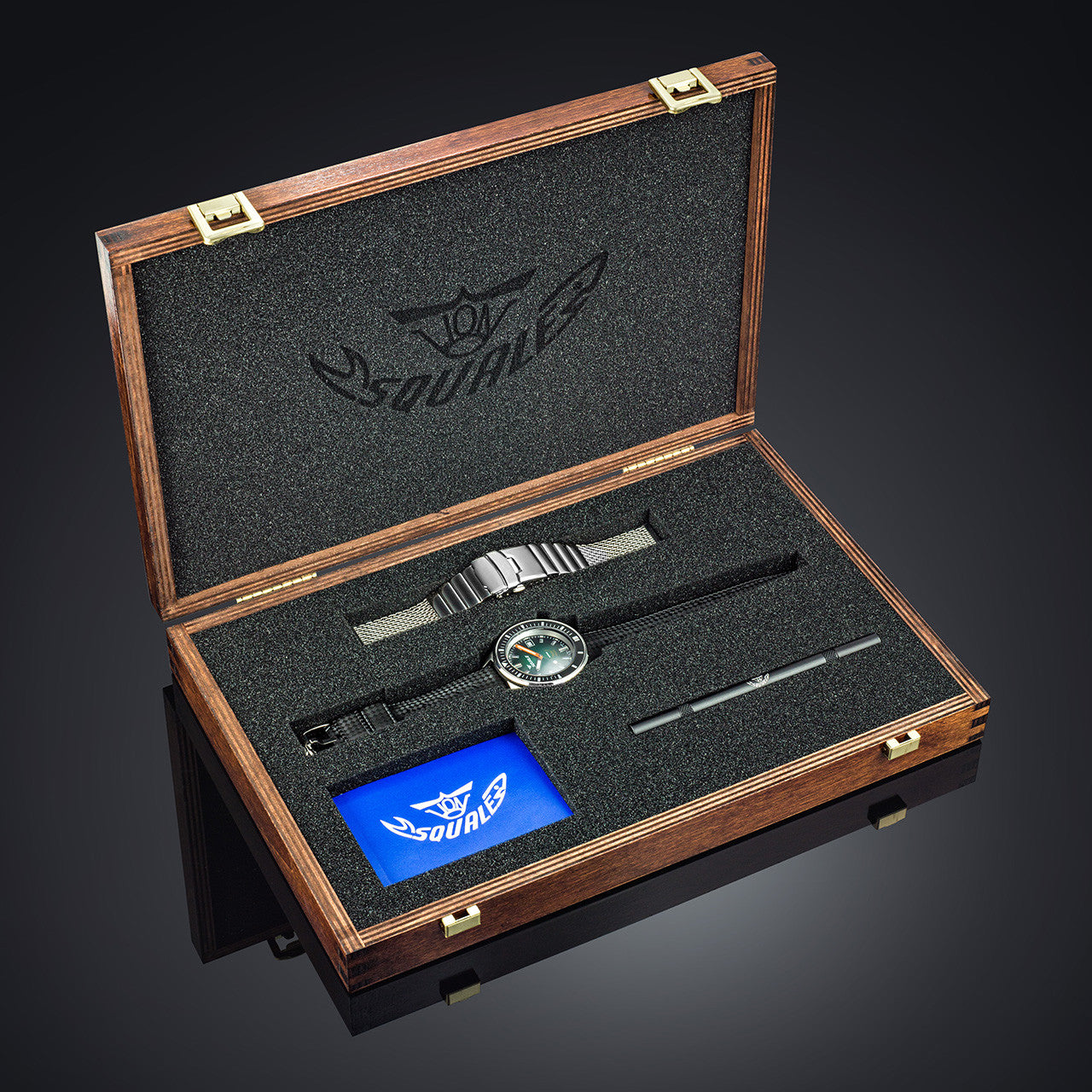 sqaule matic australian limited edition green dial maticaugr.ht