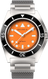 bausele endless sunrise tangerine sun mens swiss watch