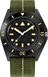 bausele sydney diver black 39.5mm mens watch