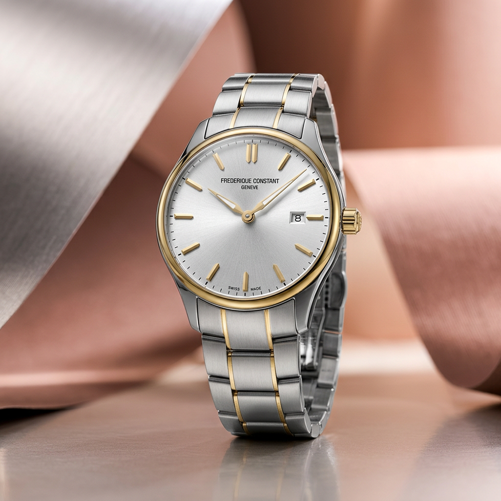 Frederique Constant Classics Quartz 40mm FC-220SS5B3B