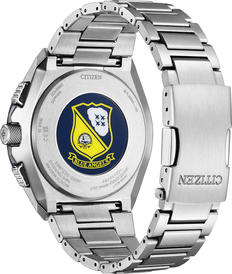 citizen promaster mens solar power blue angels watch jy8125-54l
