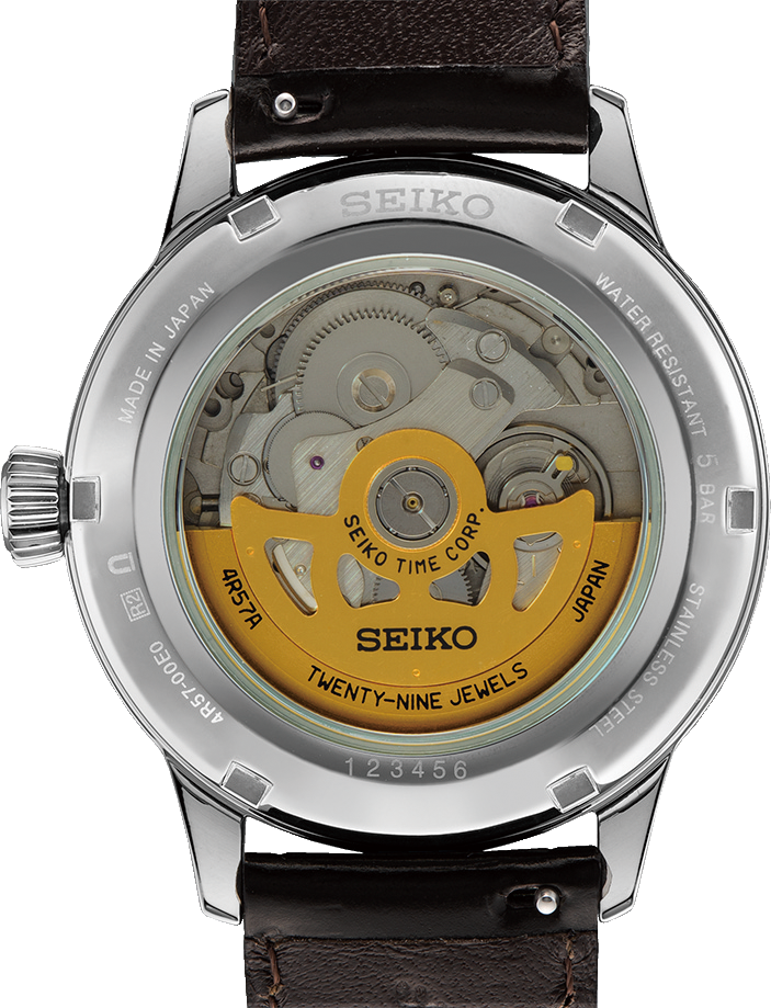 seiko presage midnight mockingbird mens automatic watch ssa459j