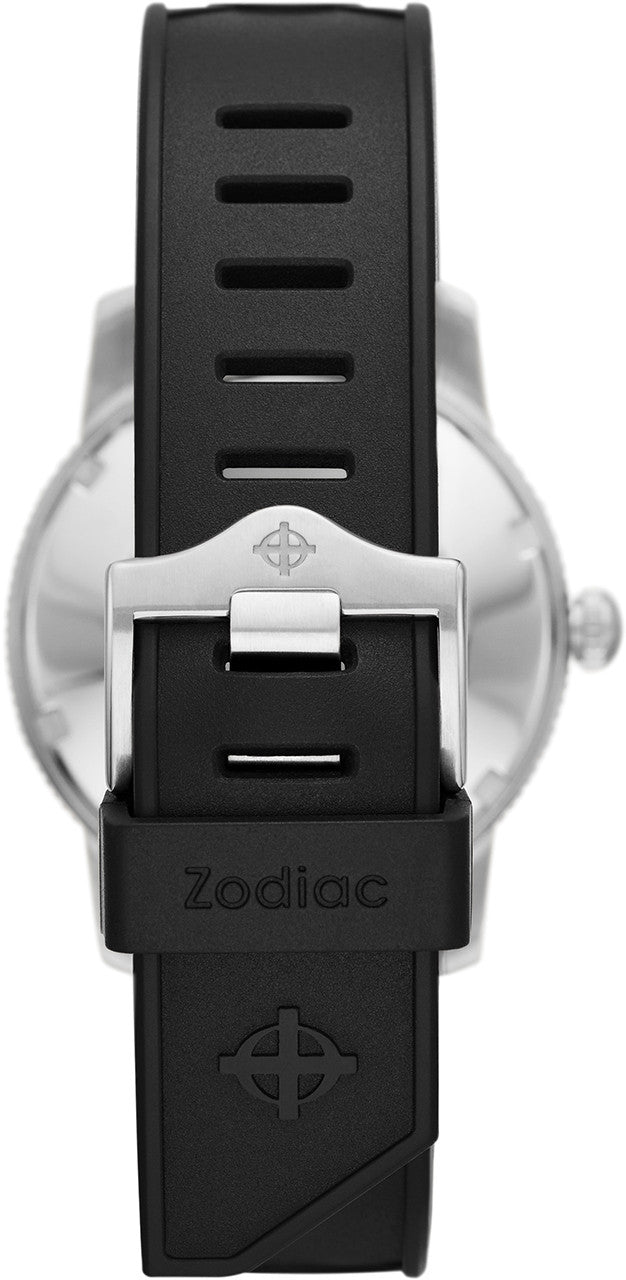 zodiac super sea wolf skin diver automatic mens watch zo9214