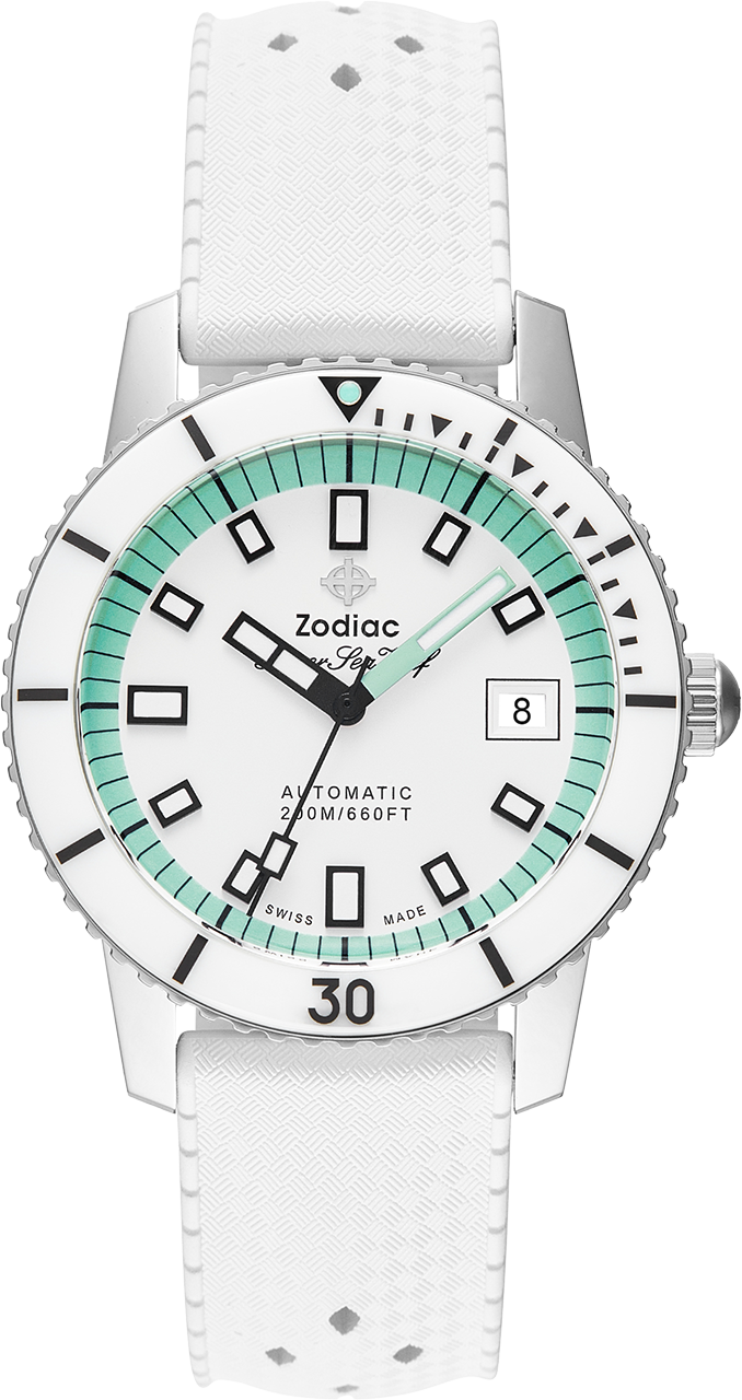 zodiac super sea wolf compression diver mens swiss watch zo9309