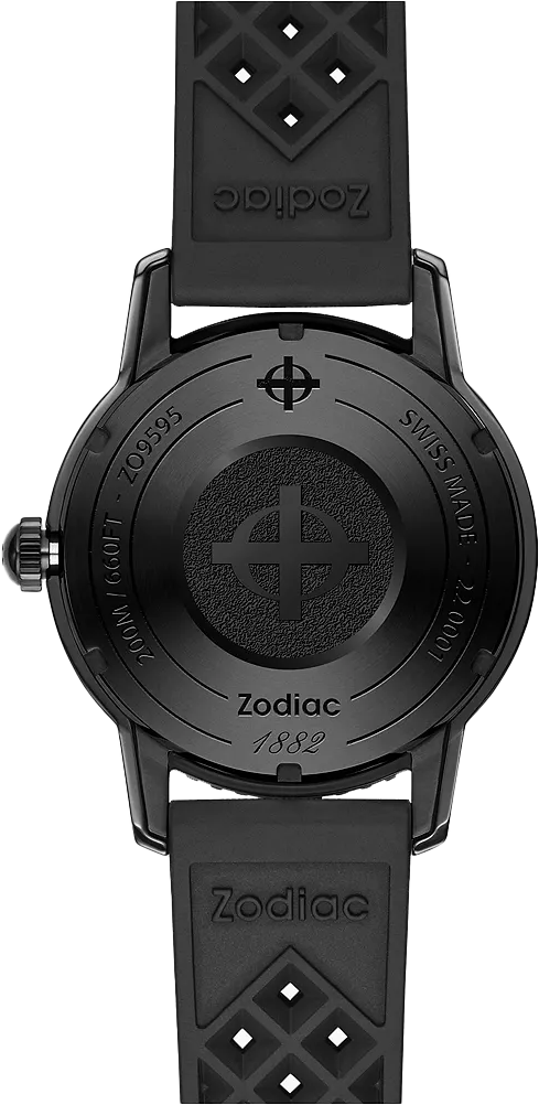 zodiac super sea wolf compression diver mens ceramic swiss watch zo9595