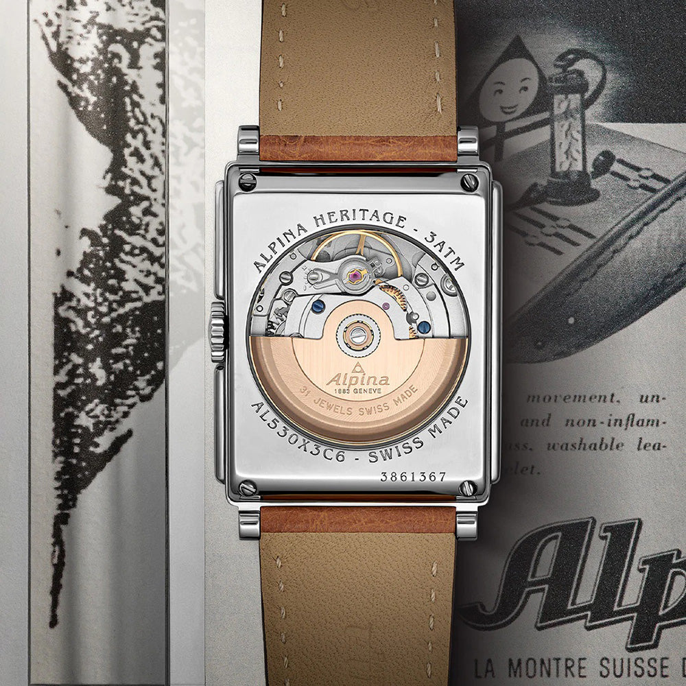 Alpina Heritage Alpiner Carrée Automatic AL-530N3C6