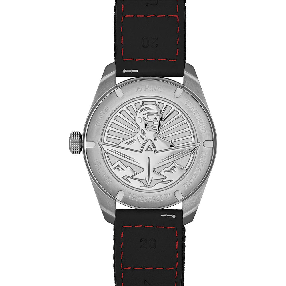 Alpina Startimer Pilot Automatic 40mm AL-525BW4S36 - Starbuy Australia