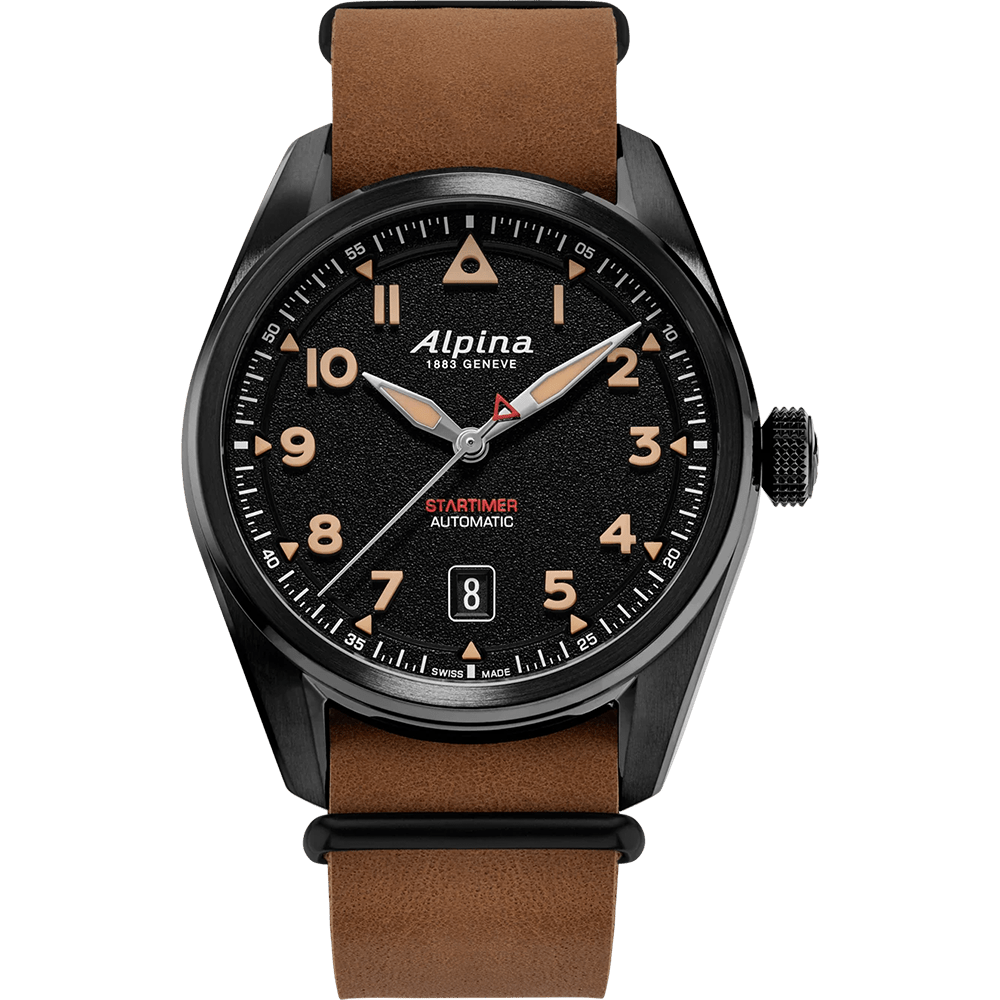 Alpina Startimer Pilot Automatic 40mm AL-525BW4SB36 - Starbuy Australia