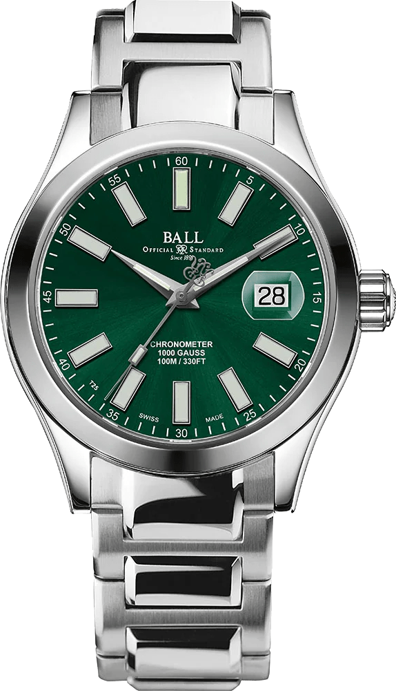 Ball 40mm Engineer III Marvelight Chronometer Green - Starbuy Australia