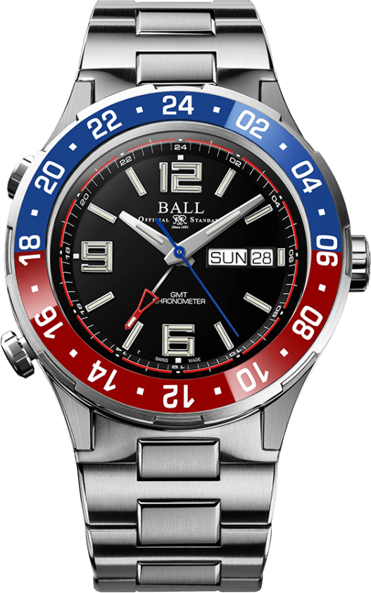 Ball 40mm Roadmaster Marine GMT PE - Starbuy Australia
