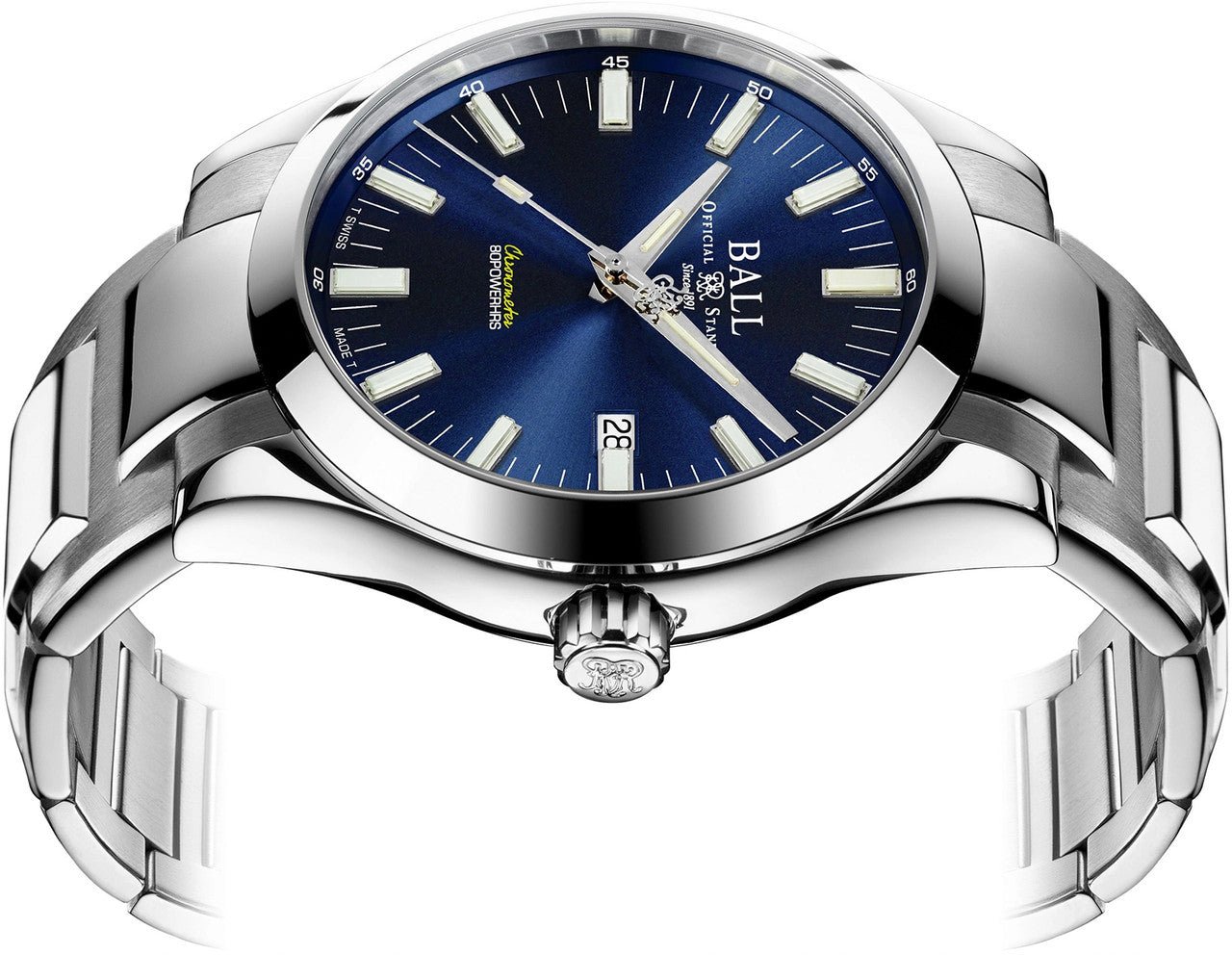 Ball 43mm Engineer M Marvelight Blue - Starbuy Australia