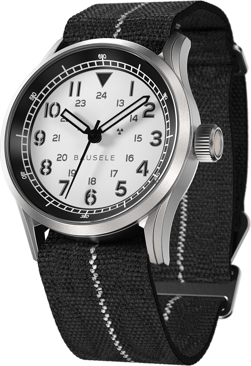 Bausele 38mm Field White - Starbuy Australia
