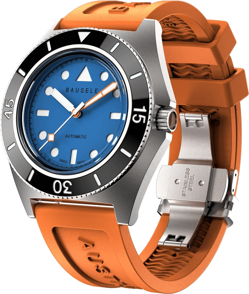 Bausele 39.5mm Endless Sunrise Alcyone Blue - Starbuy Australia