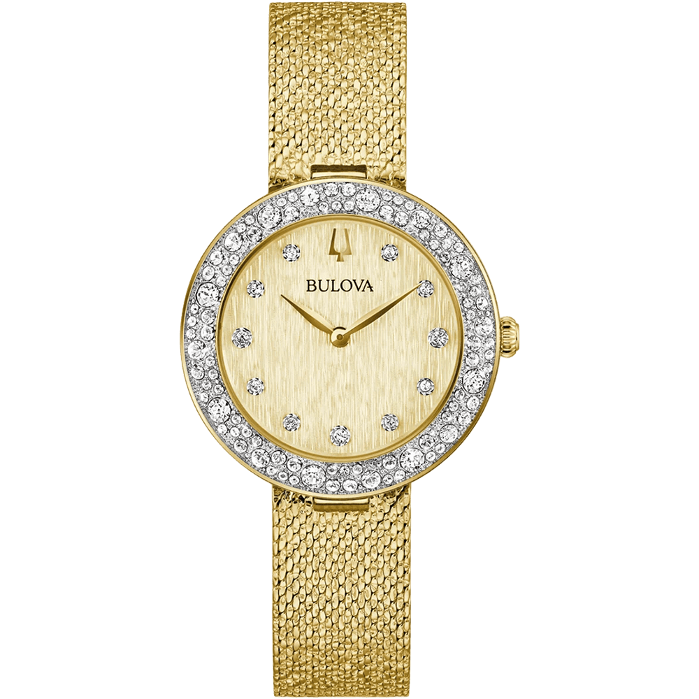 Bulova Classic Champagne Crystal 32mm 98L321 - Starbuy Australia