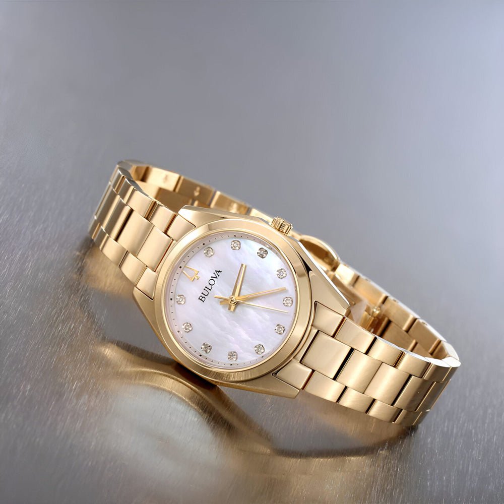 Bulova Ladies Diamond Watch 31mm 97P172 - Starbuy Australia