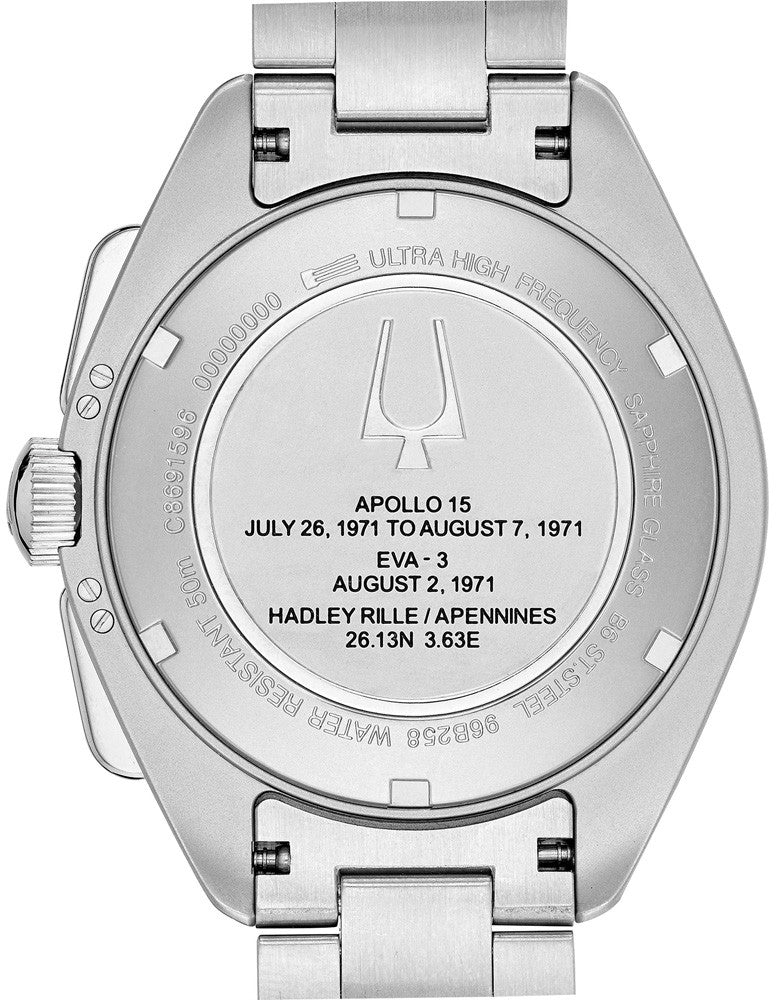 bulova lunar pilot 96b258 mens chronograph