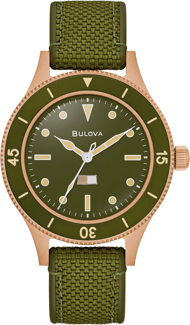 Bulova MIL - SHIPS 41mm 98A324 - Starbuy Australia