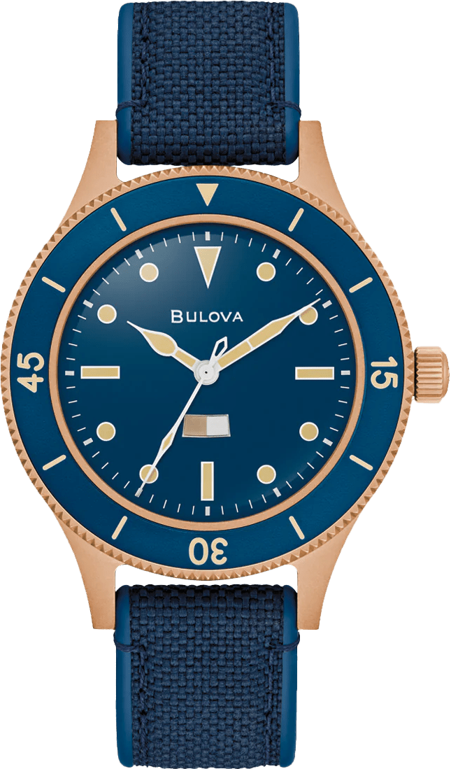 Bulova MIL - SHIPS 41mm 98A325 - Starbuy Australia