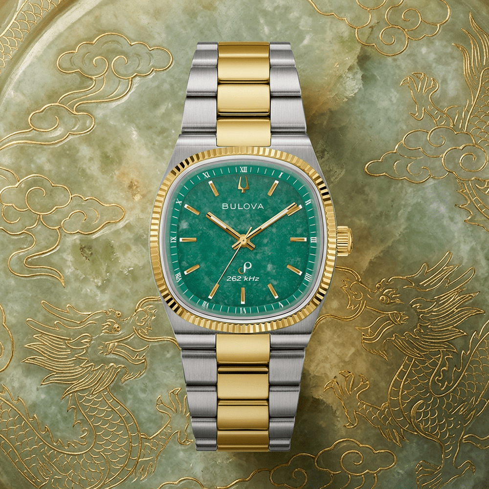 Bulova Super Seville 35mm Jade Watch 98A336 - Starbuy Australia