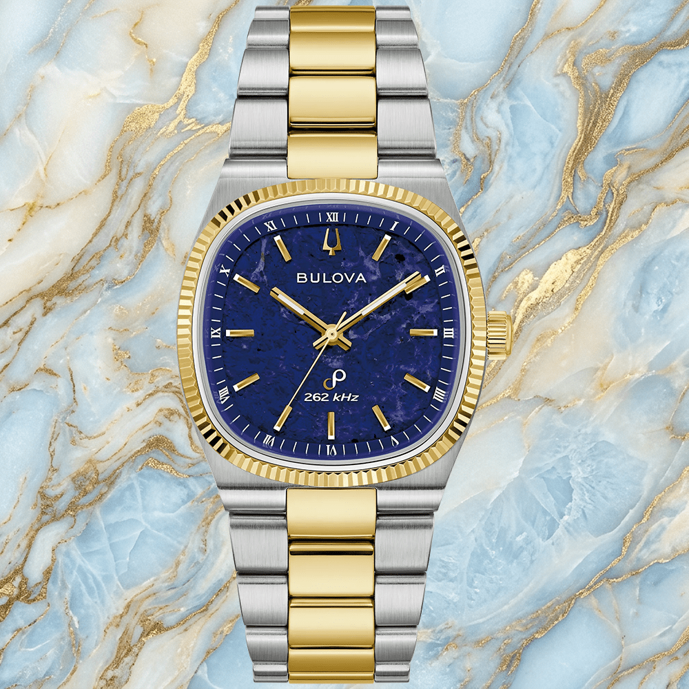 Bulova Super Seville 35mm Sodalite Watch 98A337 - Starbuy Australia