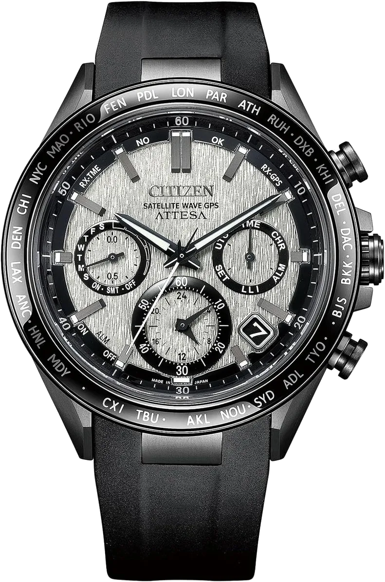 citizen attesa series satellite wave model solar power watch cc4055-14h