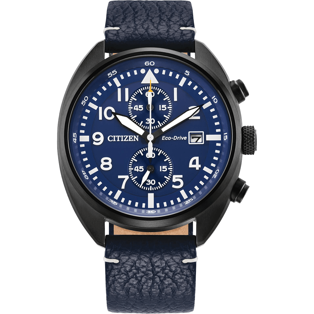 Citizen Eco-Drive Aviator Chronograph CA7048-08L - Starbuy Australia