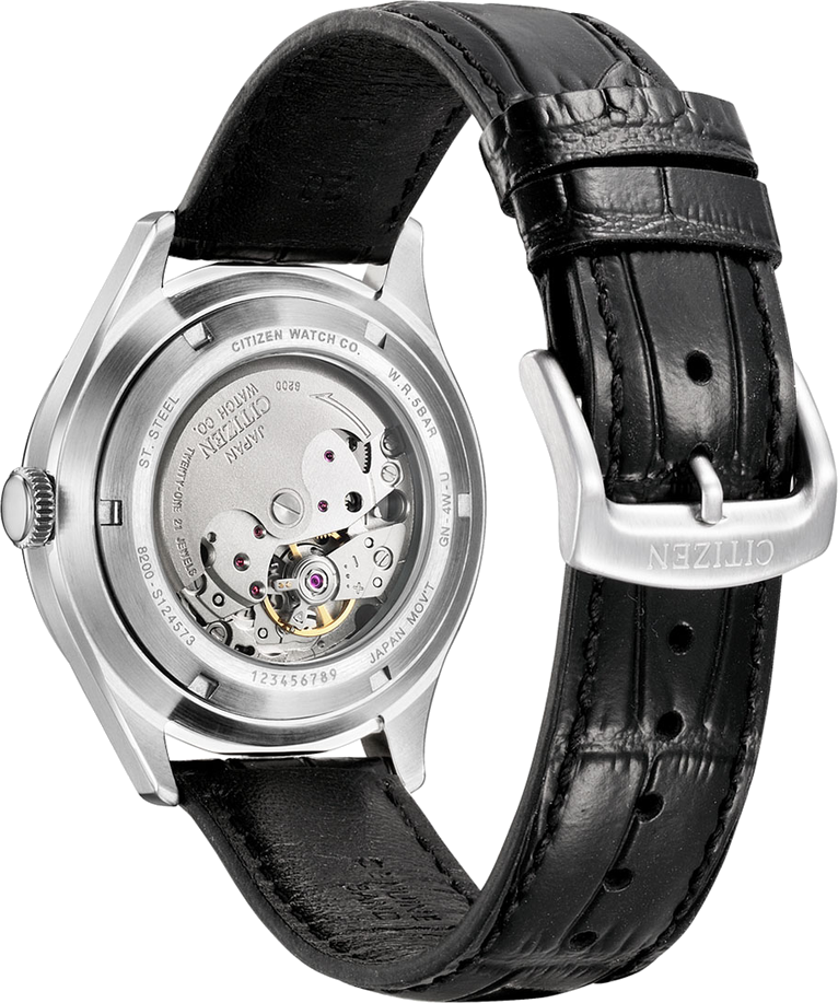 citizen automatic movement mens watch nh8390-20l