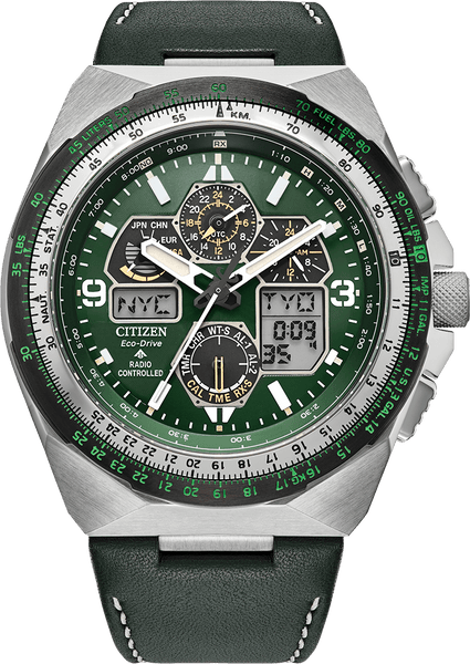 みどりの Citizen Promaster Sky Mens Watch JY8147-01X