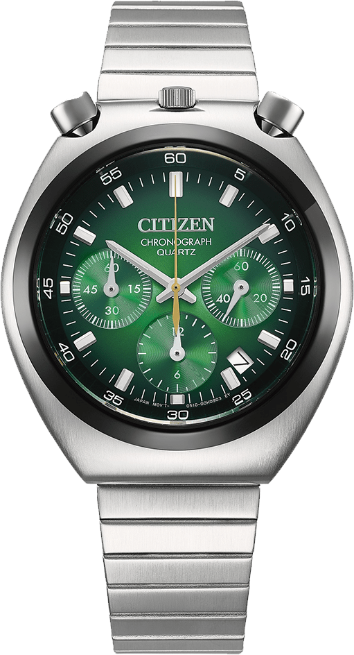 Citizen Quartz Tsuno Chronograph 38mm AN3714-76W - Starbuy Australia