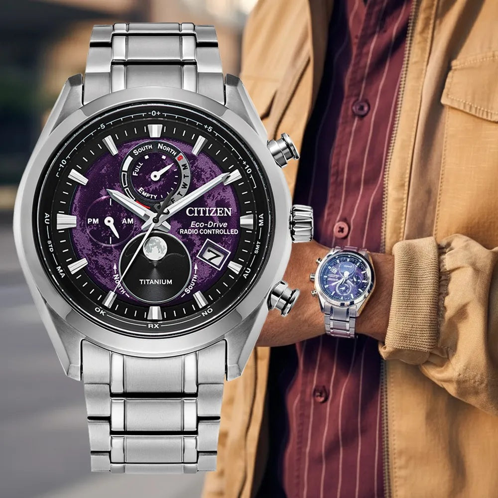 Citizen Attesa Tsuki-Yomi Super Titanium™ 43mm Watch