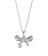 Diamond Bow Necklace 0.04ct - Starbuy Australia