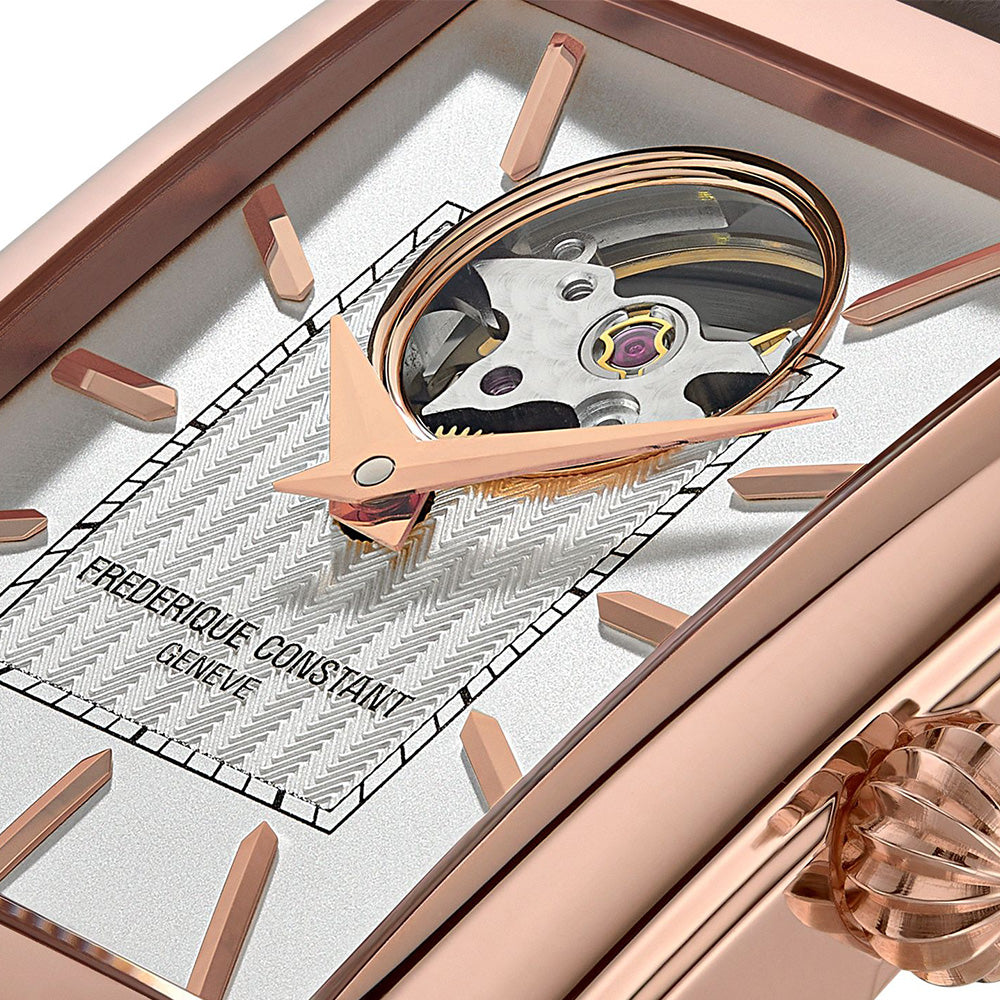 Frederique Constant Carre Heart Beat 33.3mm FC-311S4C4