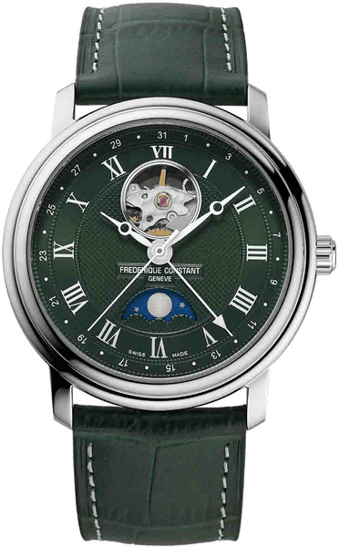 Frederique Constant Moonphase Swiss Mens Watch FC-335MCGRW4P26