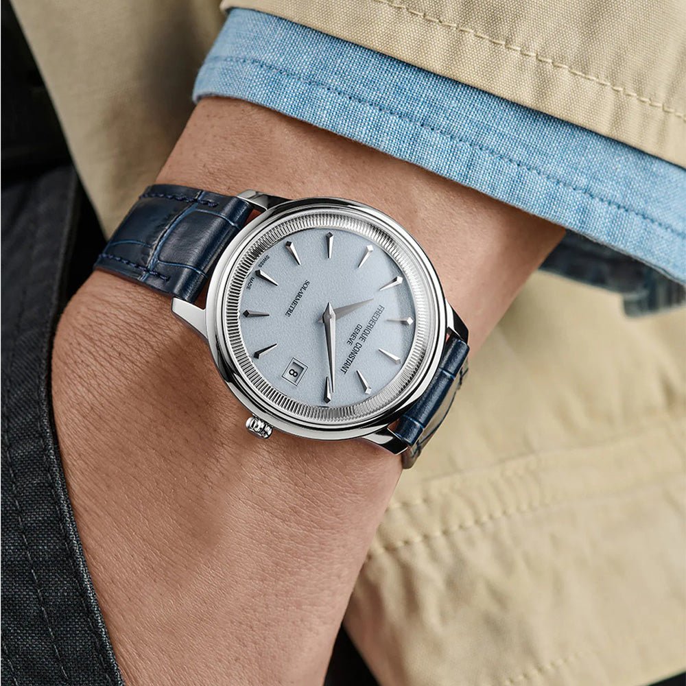 Frederique Constant Classics Moneta Solarmetre 39mm FC-120LB3S6 - Starbuy Australia
