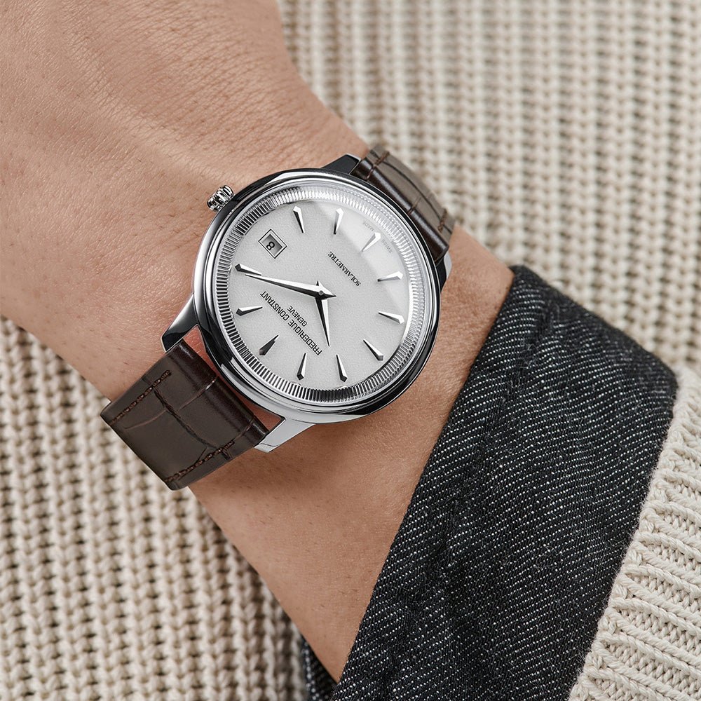 Frederique Constant Classics Moneta Solarmetre 39mm FC-120W3S6 - Starbuy Australia