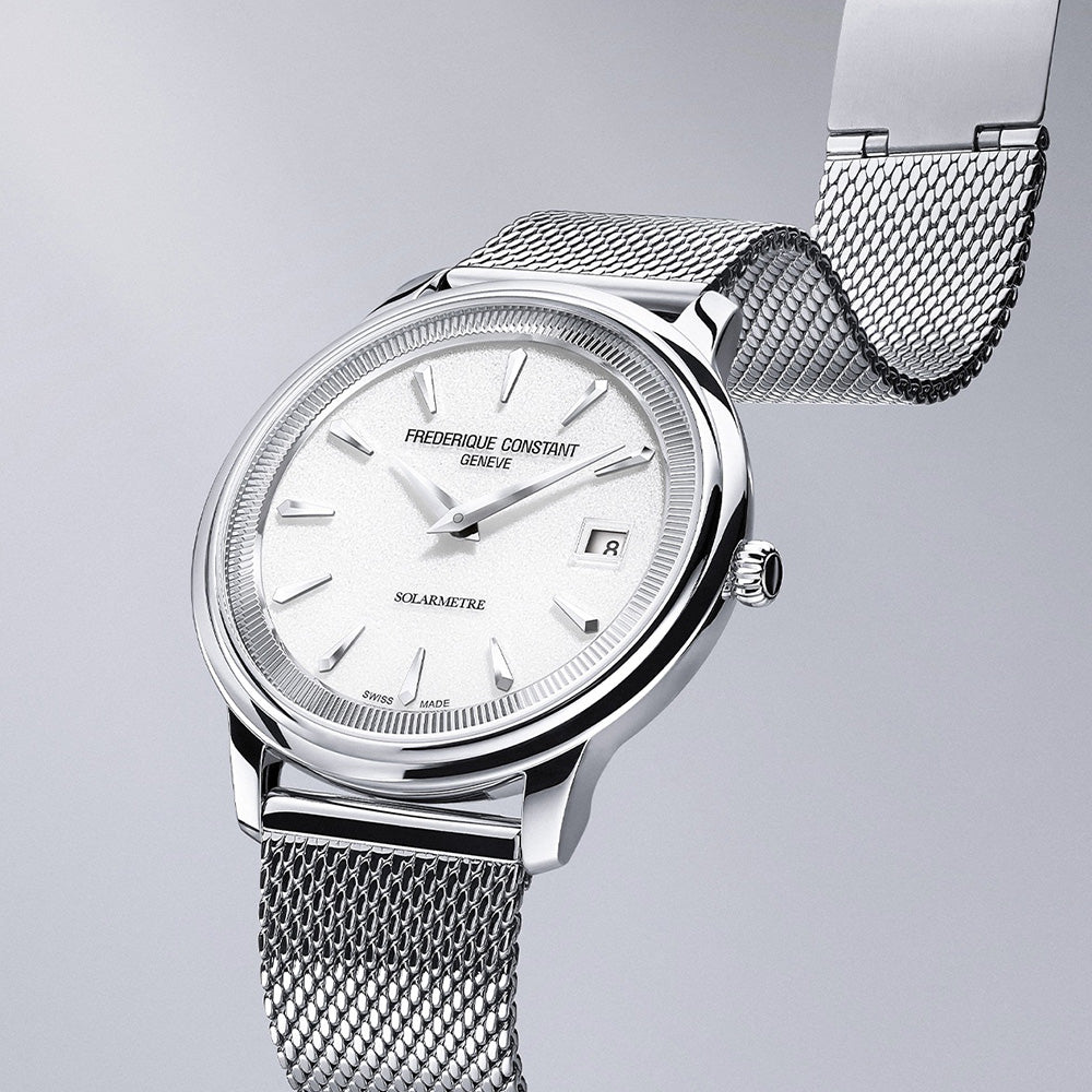 Frederique Constant Classics Moneta Solarmetre 39mm FC-120W3S6