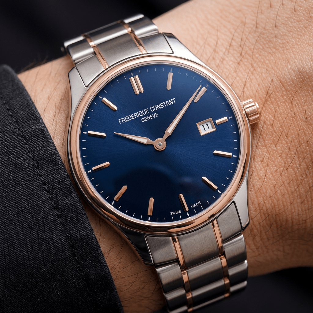 Frederique Constant Classics Quartz 40mm FC-220NS5B2B - Starbuy Australia