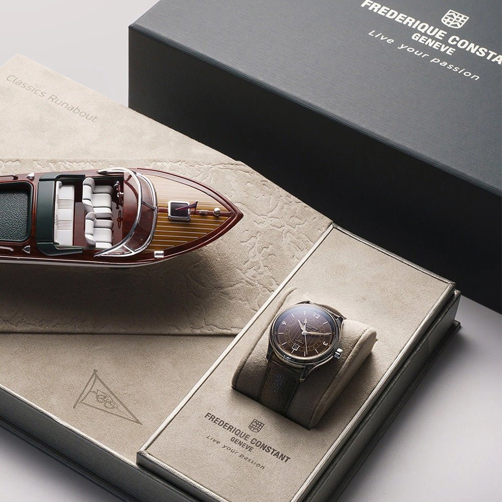 Frederique Constant Runabout Automatic GMT LE FC-350RBR5B6 - Starbuy Australia