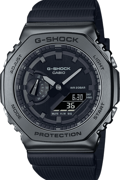 Casio G-Shock Casioak All Black Mens Watch GM2100BB-1A - Main Image