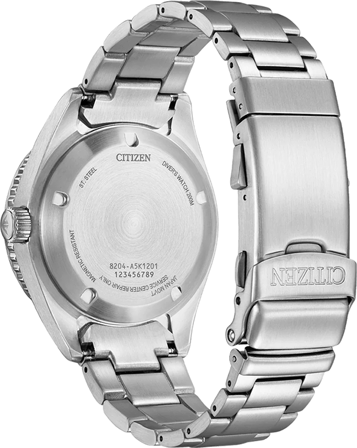 citizen mechanical automatic mens 200m divers ny0120-52e
