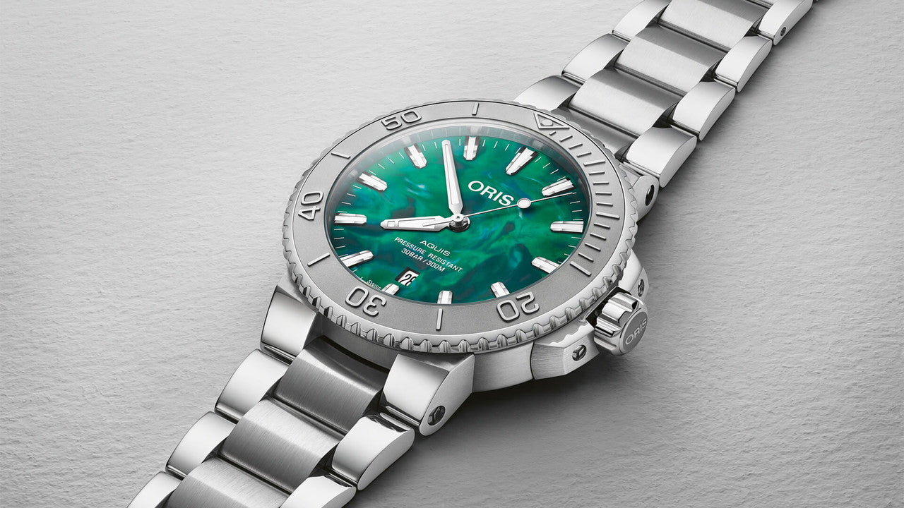 Oris Aquis 36.5mm 01 733 7770 4137 - 07 8 18 05P - Starbuy Australia