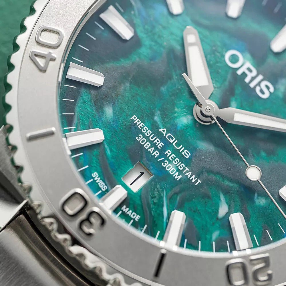 Oris Aquis 36.5mm 01 733 7770 4137 - 07 8 18 05P - Starbuy Australia