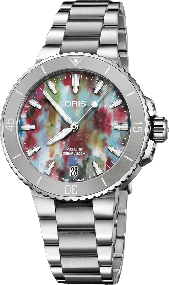 Oris Aquis 36.5mm 01 733 7770 4150 - Set - Starbuy Australia