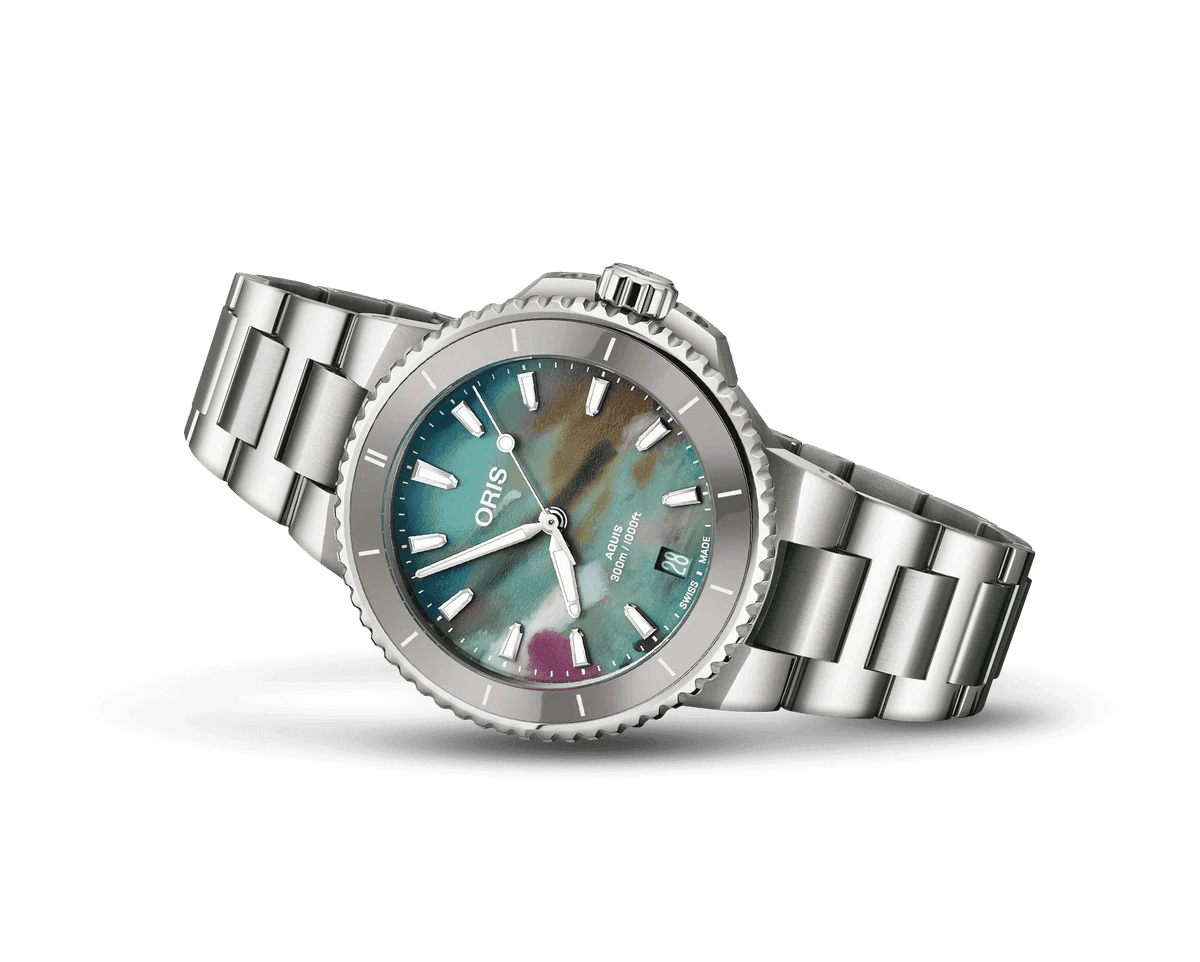 Oris Aquis 36.5mm 01 733 7770 4150 - Set - Starbuy Australia